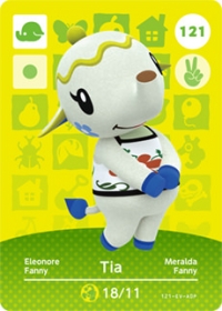 Animal Crossing - #121 Tia [NA] Box Art