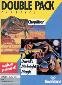 Choplifter! / David's Midnight Magic - Double Pack Classics Box Art