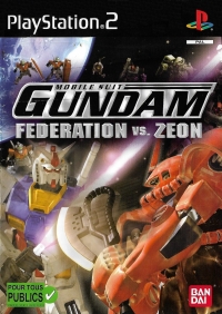 Mobile Suit Gundam: Federation vs. Zeon [FR] Box Art