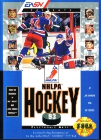 NHLPA Hockey 93 (EASN Taiwan cart) Box Art
