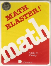 Math Blaster Plus! Box Art