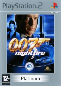 James Bond 007: Nightfire - Platinum Box Art