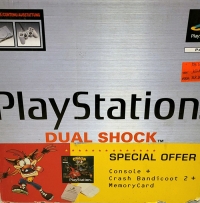 Sony PlayStation SCPH-7502 C (Crash Bandicoot Special Offer) Box Art