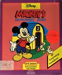 Mickey's Runaway Zoo Box Art