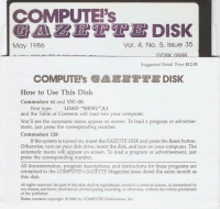 Compute!'s Gazette Disk Vol. 4, No. 5, Issue 35 Box Art