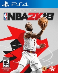 NBA 2K18 (CLE cover) Box Art