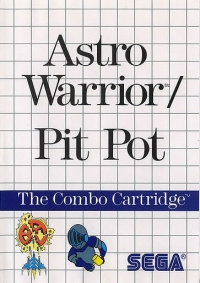 Astro Warrior / Pit Pot [DE] Box Art