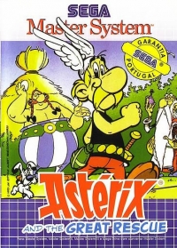 Astérix and the Great Rescue (purple cover) Box Art