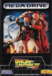 Back to the Future Part III Box Art