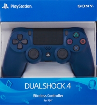 Sony DualShock 4 Wireless Controller CUH-ZCT2U (Midnight Blue) Box Art