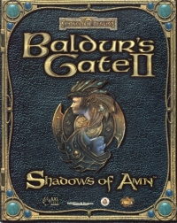 Baldur's Gate II: Shadows of Amn Box Art