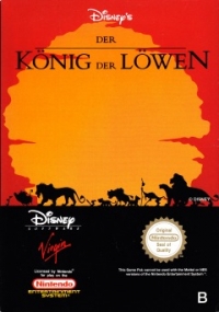 Disney's Der König der Löwen Box Art