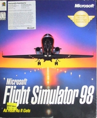 Microsoft Flight Simulator 98 (Free Inside!) Box Art