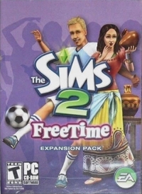 Sims 2, The: FreeTime (slim) Box Art