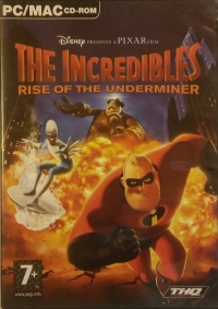 Disney/Pixar The Incredibles: Rise of the Underminer Box Art