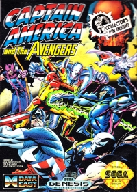 Captain America and The Avengers (Collector's Pin Inside!) Box Art