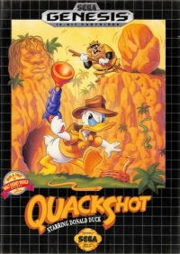 Quackshot starring Donald Duck (Win a Trip) Box Art