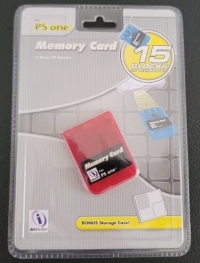 InterAct Memory Card (clear red) Box Art