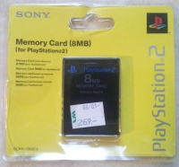Sony Memory Card SCPH-10020 E Box Art