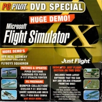PC Pilot DVD Special - Microsoft Flight Simulator X Box Art