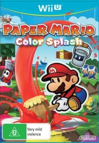 Paper Mario: Color Splash Box Art