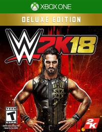 WWE 2K18 - Deluxe Edition Box Art