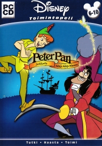 Disneyn Peter Pan: Seikkailu Mikä-Mikä-Maassa Box Art