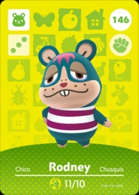 Animal Crossing - #146 Rodney [NA] Box Art