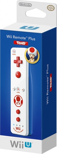 Nintendo Wii Remote Plus (Toad) [NA] Box Art
