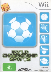 World Championship Sports Box Art