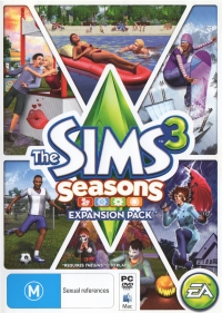 Sims 3, The: Seasons Box Art