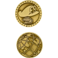 Super Mario Odyssey Cappy Collectible Coin - Best Buy pre-order bonus Box Art