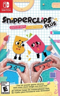 Snipperclips Plus: Cut It Out, Together! Box Art