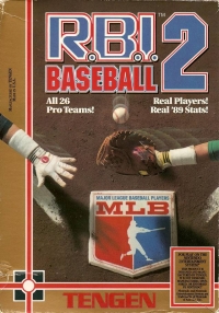 R.B.I. Baseball 2 Box Art