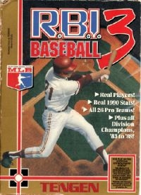 R.B.I. Baseball 3 Box Art