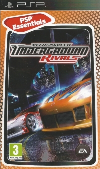 Need For Speed: Underground Rivals - PSP Essentials Box Art