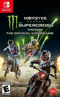 Monster Energy Supercross: The Official Videogame Box Art