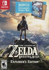 Legend of Zelda, The: Breath of the Wild - Explorer's Edition Box Art