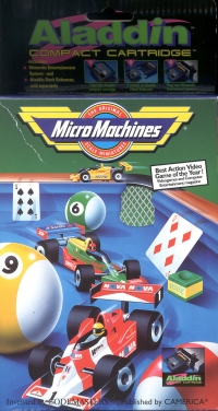 Micro Machines (Aladdin) Box Art