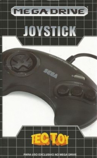 Tec Toy Sega Joystick (black letters) Box Art
