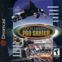 Tony Hawk's Pro Skater - Sega All Stars Box Art