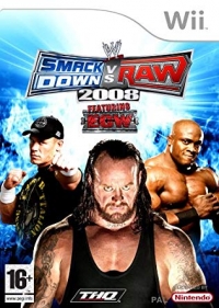 WWE Smackdown vs. Raw 2008 Box Art