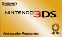 Nintendo 3DS Ambassador Programme Certificate Box Art