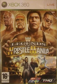 WWE Legends of WrestleMania [DK][NO][FI][SE] Box Art