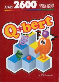 Q*bert (Red Label) Box Art