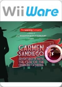 Carmen Sandiego Adventures in Math: The Case of the Crumbling Cathedral Box Art