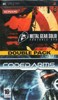 Metal Gear Solid: Portable Ops / Coded Arms Double Pack [NL] Box Art