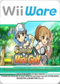 Family Mini Golf Box Art