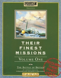 Their Finest Missions: Volume One Box Art