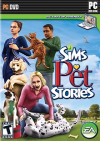 Sims Pet Stories, The Box Art